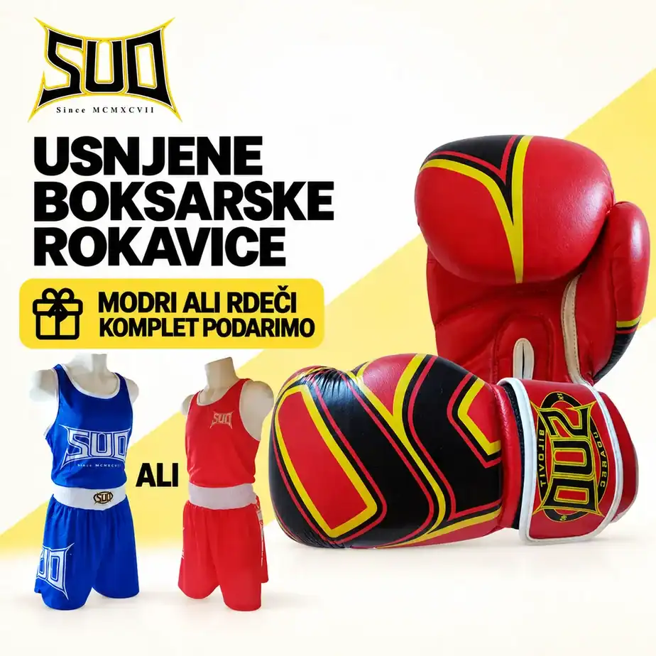 Boksarske rokavice "AIBA" 10oz - slika 2