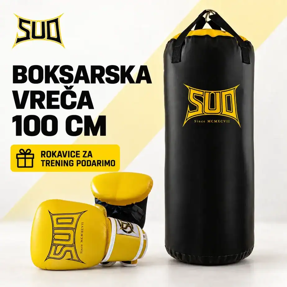 Boksarska vreča 100 x 45 cm